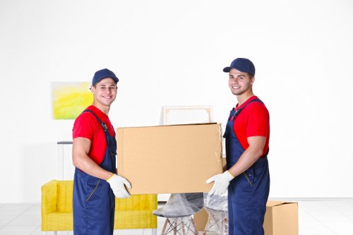 Man with van service helping with a home move in Penge