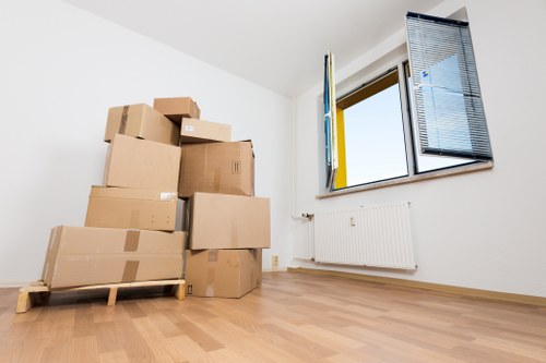 Moving furniture and boxes with a local van in Penge