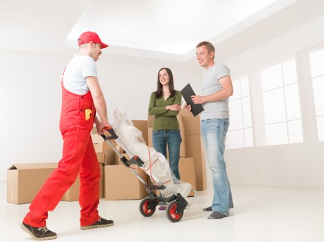 Penge moving service with van for household belongings
